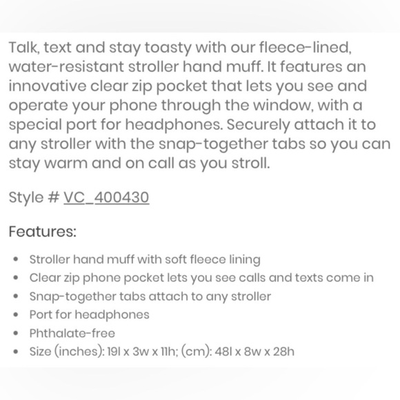 Skip * Hop Stroll & Go 3 season on call hand muff heather grey 5 star - Picture 10 of 11